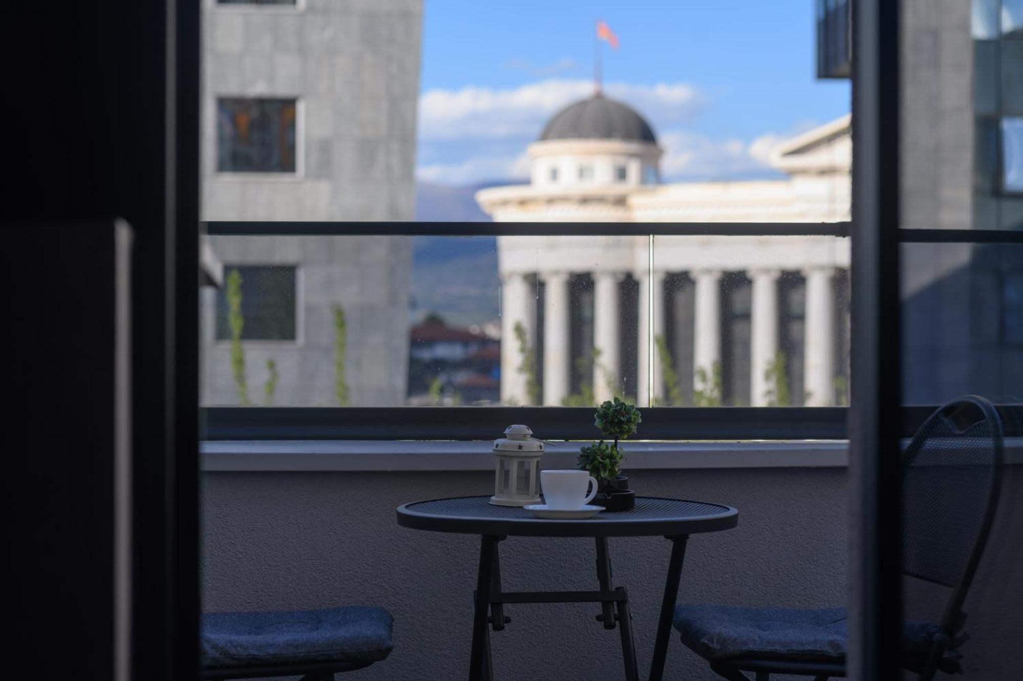 Hotel Macedonia Square Skopje Exterior foto